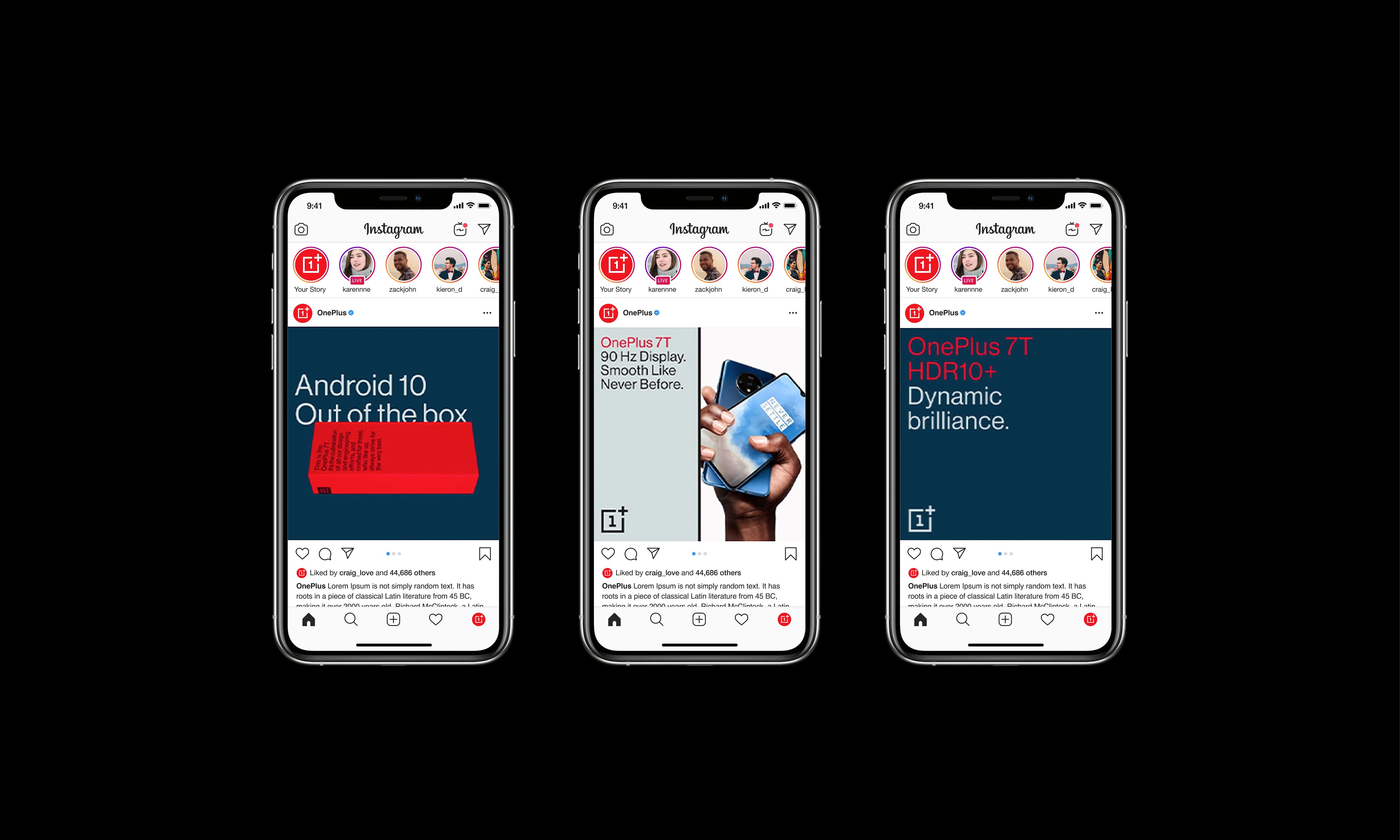 OnePlus social media