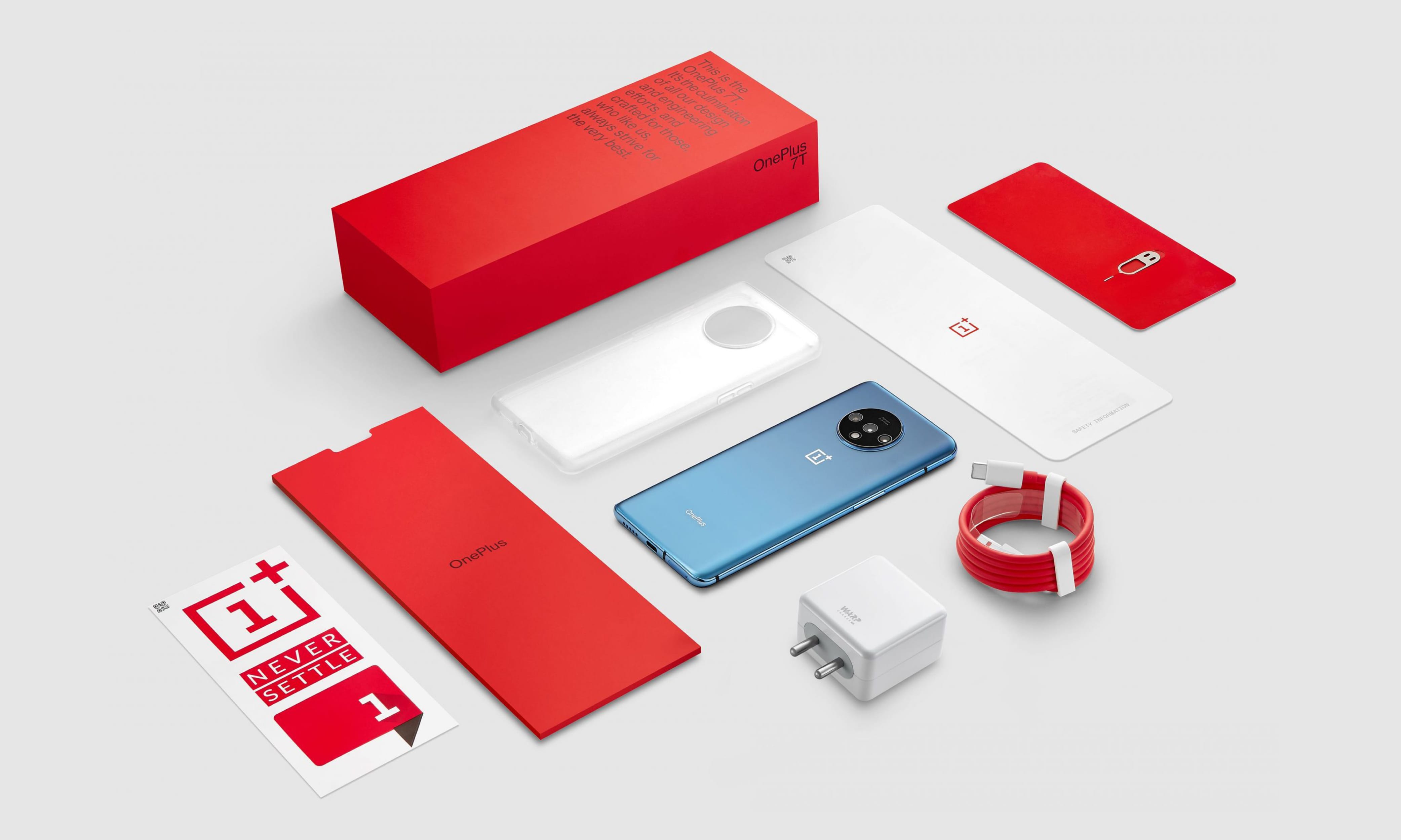OnePlus 7T phone packaging