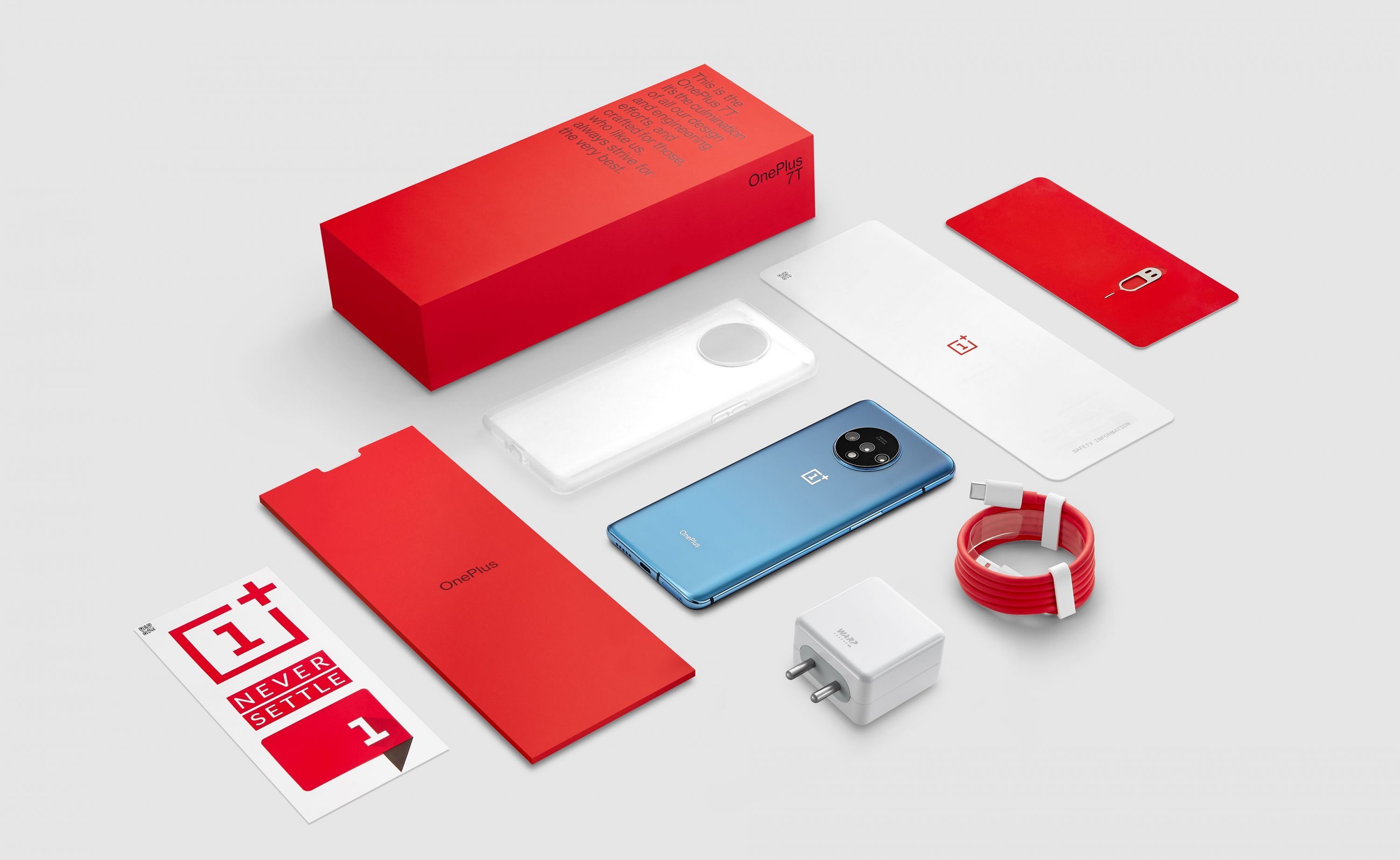 OnePlus 7T phone packaging